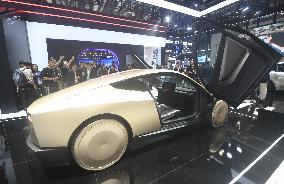 Tesla Cyber Autonomous EV at 8th CIIE in Shanghai
