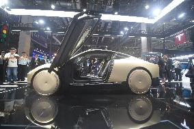 Tesla Cyber Autonomous EV at 8th CIIE in Shanghai