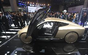 Tesla Cyber Autonomous EV at 8th CIIE in Shanghai