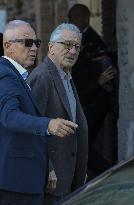 Robert De Niro Receives Lupa Capitolina Award - Rome