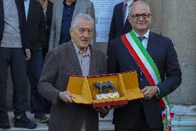 Robert De Niro Receives Lupa Capitolina Award - Rome
