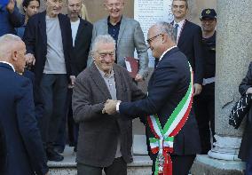 Robert De Niro Receives Lupa Capitolina Award - Rome