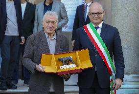 Robert De Niro Receives Lupa Capitolina Award - Rome