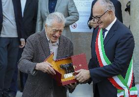 Robert De Niro Receives Lupa Capitolina Award - Rome