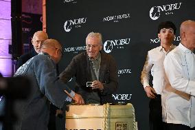 Robert De Niro At Nobu Hotel Opening - Rome