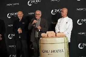 Robert De Niro At Nobu Hotel Opening - Rome