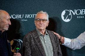 Robert De Niro At Nobu Hotel Sake Ceremony - Rome