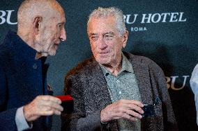 Robert De Niro At Nobu Hotel Sake Ceremony - Rome
