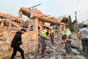 Israeli Airstrike Hits South Lebanon