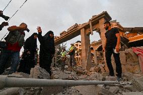 Israeli Airstrike Hits South Lebanon