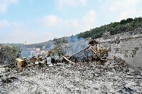 Israeli Airstrike Hits South Lebanon