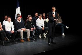 Bruno Retailleau At Public Meeting - Bry Sur Marne