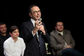 Bruno Retailleau At Public Meeting - Bry Sur Marne