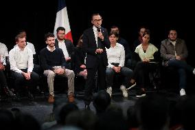 Bruno Retailleau At Public Meeting - Bry Sur Marne