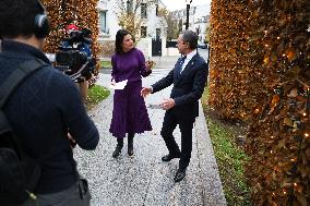 Apolline De Malherbe Interviews Bruno Retailleau - Bry Sur Marne