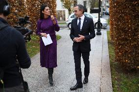 Apolline De Malherbe Interviews Bruno Retailleau - Bry Sur Marne