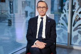 Apolline De Malherbe Interviews Bruno Retailleau - Bry Sur Marne