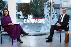 Apolline De Malherbe Interviews Bruno Retailleau - Bry Sur Marne
