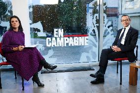 Apolline De Malherbe Interviews Bruno Retailleau - Bry Sur Marne