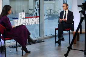 Apolline De Malherbe Interviews Bruno Retailleau - Bry Sur Marne
