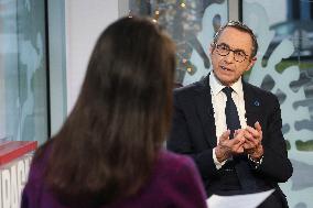 Apolline De Malherbe Interviews Bruno Retailleau - Bry Sur Marne