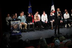 Bruno Retailleau At Public Meeting - Bry Sur Marne