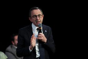 Bruno Retailleau At Public Meeting - Bry Sur Marne