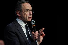 Bruno Retailleau At Public Meeting - Bry Sur Marne