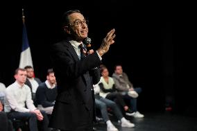 Bruno Retailleau At Public Meeting - Bry Sur Marne