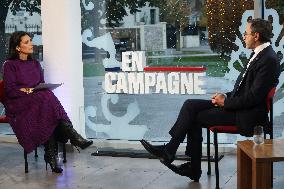 Apolline De Malherbe Interviews Bruno Retailleau - Bry Sur Marne