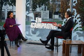 Apolline De Malherbe Interviews Bruno Retailleau - Bry Sur Marne