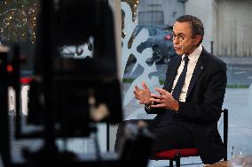 Apolline De Malherbe Interviews Bruno Retailleau - Bry Sur Marne