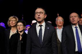 Bruno Retailleau At Public Meeting - Bry Sur Marne