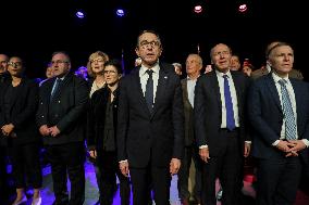 Bruno Retailleau At Public Meeting - Bry Sur Marne