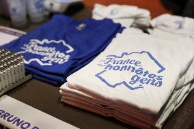 Bruno Retailleau At Public Meeting - Bry Sur Marne