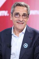 Exclusive - Serge Papin On RMC/BFMTV - Paris