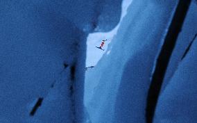 Training Session of Freestyle Skiing Aerials - China