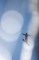 Training Session of Freestyle Skiing Aerials - China