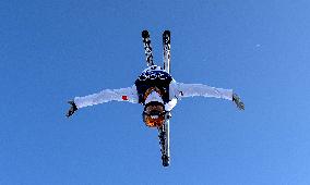 Training Session of Freestyle Skiing Aerials - China