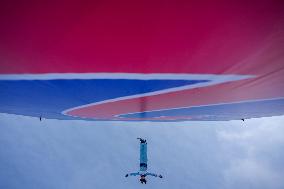 Training Session of Freestyle Skiing Aerials - China