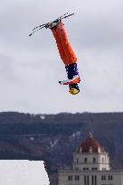 Training Session of Freestyle Skiing Aerials - China