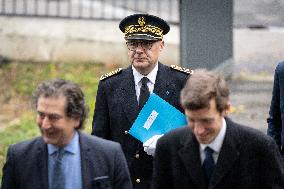 Edouard Geffray visit Gustave Ferrie High School - Paris AJ