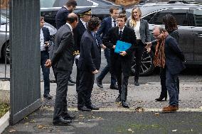 Edouard Geffray visit Gustave Ferrie High School - Paris AJ