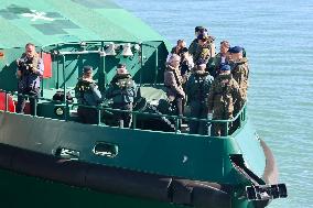 King Felipe VI Visits Civil Guard Maritime Unit - Cadiz
