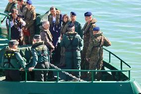 King Felipe VI Visits Civil Guard Maritime Unit - Cadiz