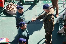 King Felipe VI Visits Civil Guard Maritime Unit - Cadiz