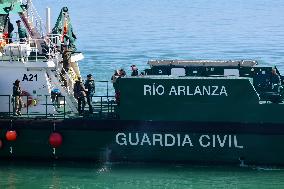 King Felipe VI Visits Civil Guard Maritime Unit - Cadiz