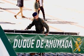 King Felipe VI Visits Civil Guard Maritime Unit - Cadiz