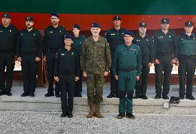 King Felipe VI Visits Civil Guard Maritime Unit - Cadiz
