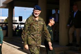 King Felipe VI Visits Civil Guard Maritime Unit - Cadiz